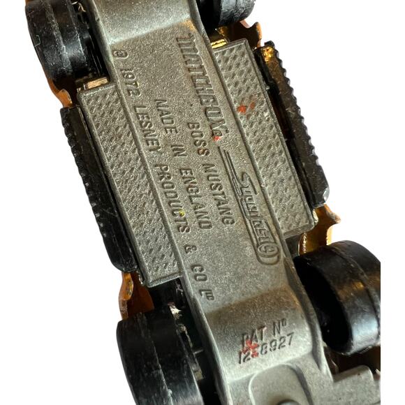 1972 Matchbox Superfast Boss Mustang - Vintage Diecast Muscle Car - Picture 6 of 8